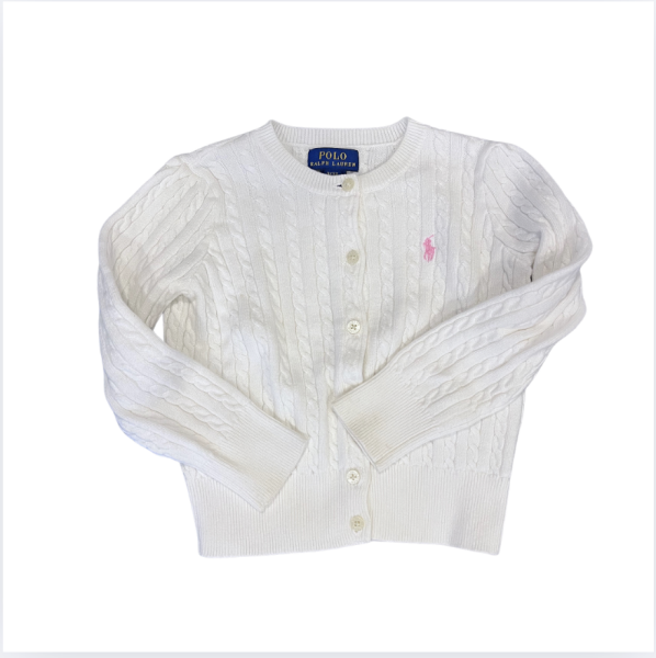 Ralph Lauren Beyaz Hırka 3 yaş