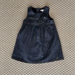 Chloe Denim Çiçekli Elbise 12 ay yılbaşı