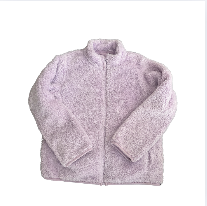 Uniqlo Pembe teddy sweatshirt 11-12 yaş