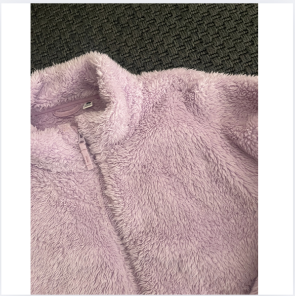 Uniqlo Pembe teddy sweatshirt kazak 11-12 yaş