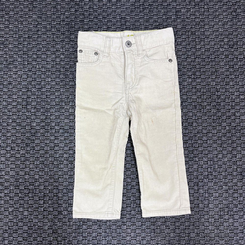 Gap Bej Fitilli Kadife Pantolon 18-24 ay