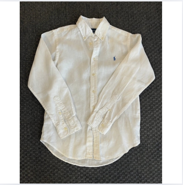 Ralph Lauren Keten Beyaz Gömlek 12 yaş