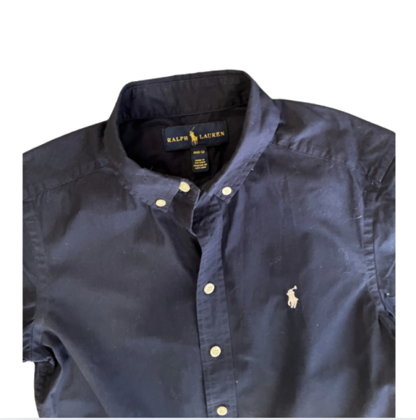 Ralph Lauren Lacivert Gömlek 12 yaş