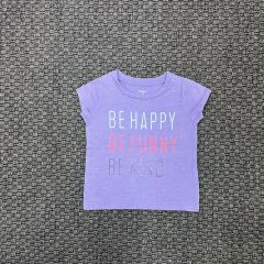Carters Lila Yazılı Tshirt 24 ay