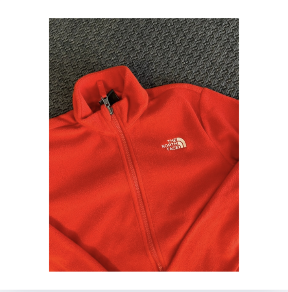 The North Face Kırmızı Polar Kazak kayak 12 14 yaş