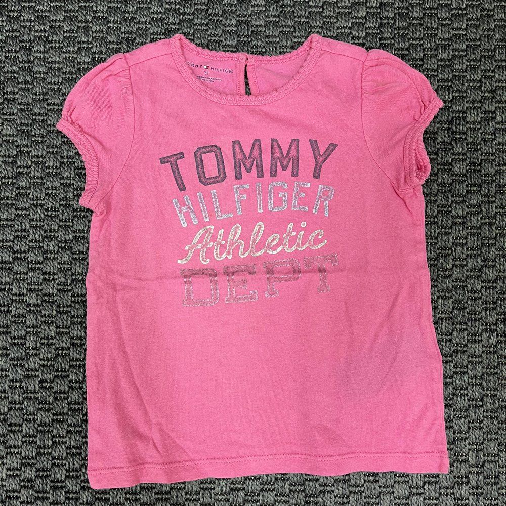Tommy Hilfiger Pembe Tshirt 2 yaş