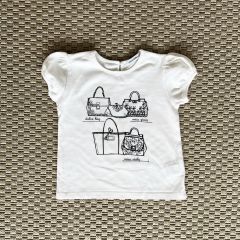 Dolce Gabbana Beyaz Tshirt 9-12 ay
