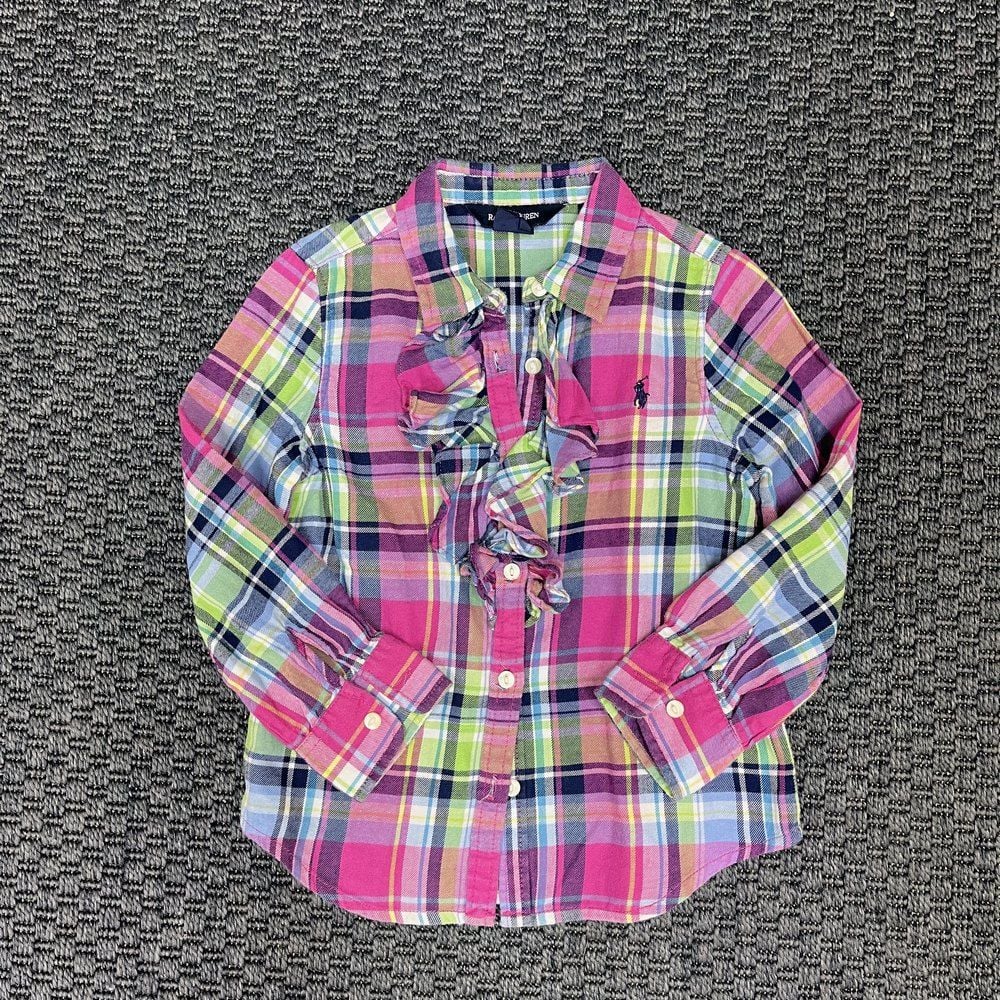 Ralph Lauren Fırfırlı Gömlek 4 yaş