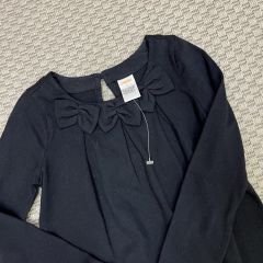 Gymboree Siyah Fiyonklu Etiketli Bluz 5 yaş