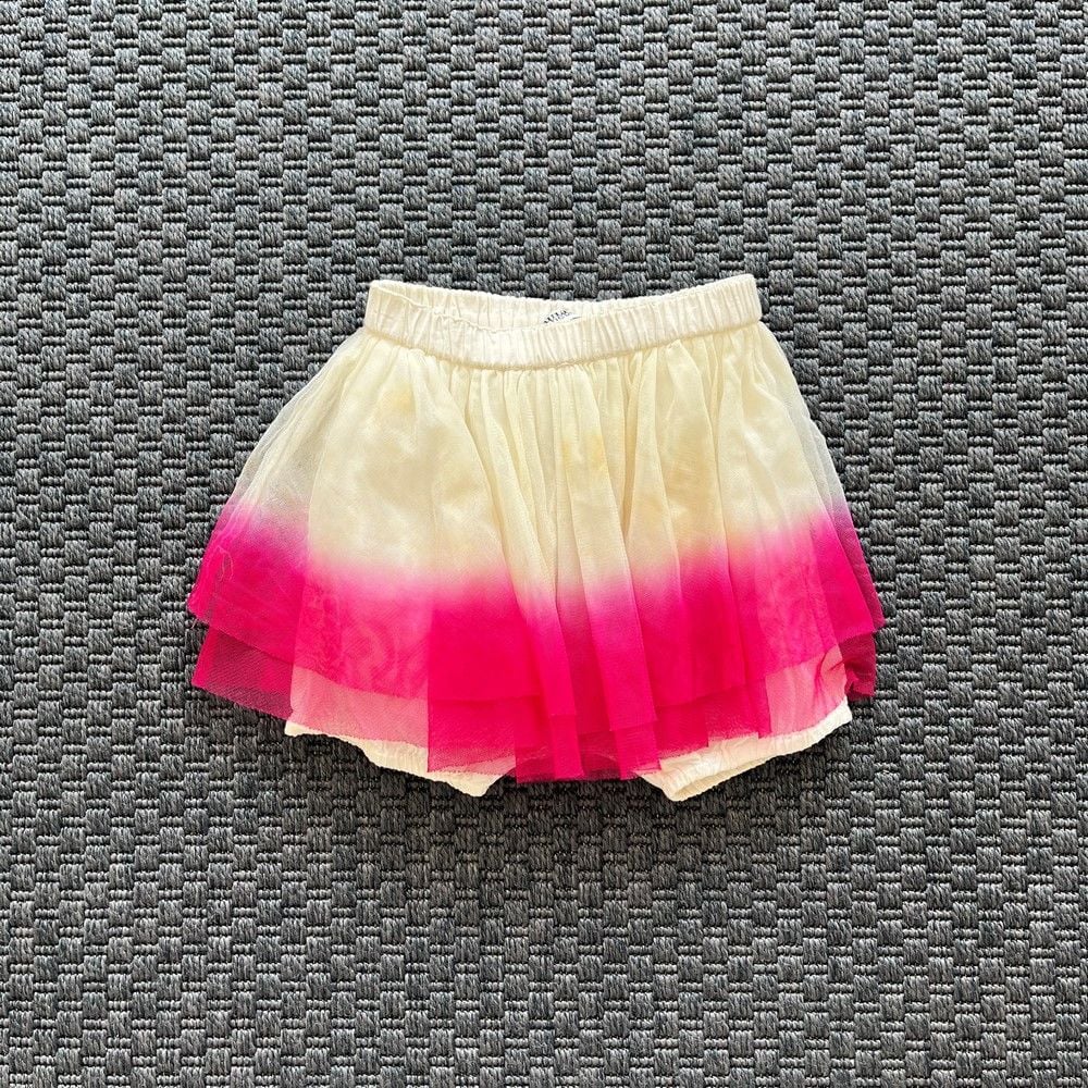 Jean Paul Gaultier Pembe Beyaz Şort 1 yaş