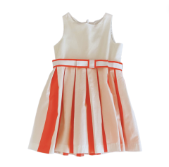 Jacadi beyaz Fiyonklu Elbise 4 yaş