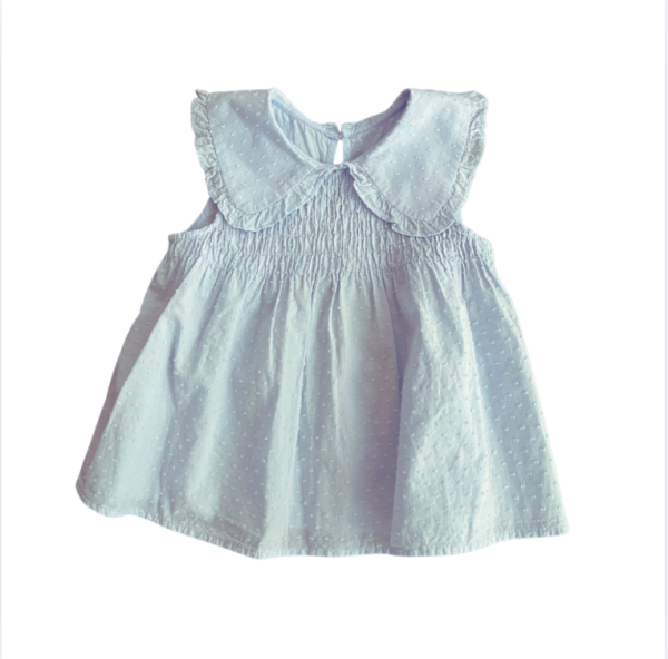 Zara Mavi Elbise 3 4 yaş