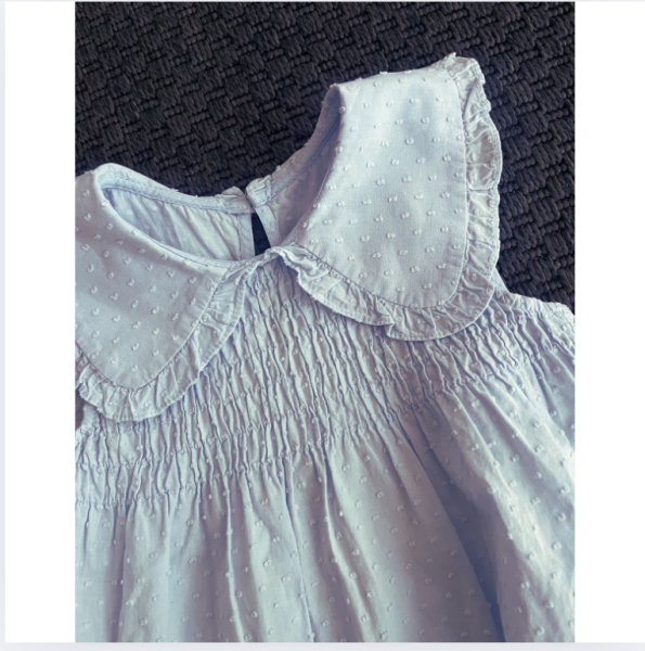 Zara Mavi Elbise 3 4 yaş