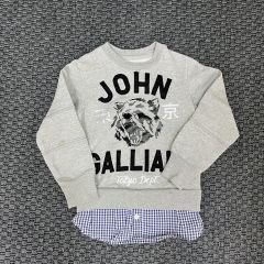 John Galliano Gri Gömlekli Kazak 4 yaş