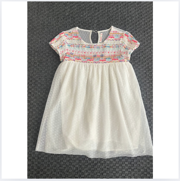 Billie Blush Elbise 4 yaş 102 cm