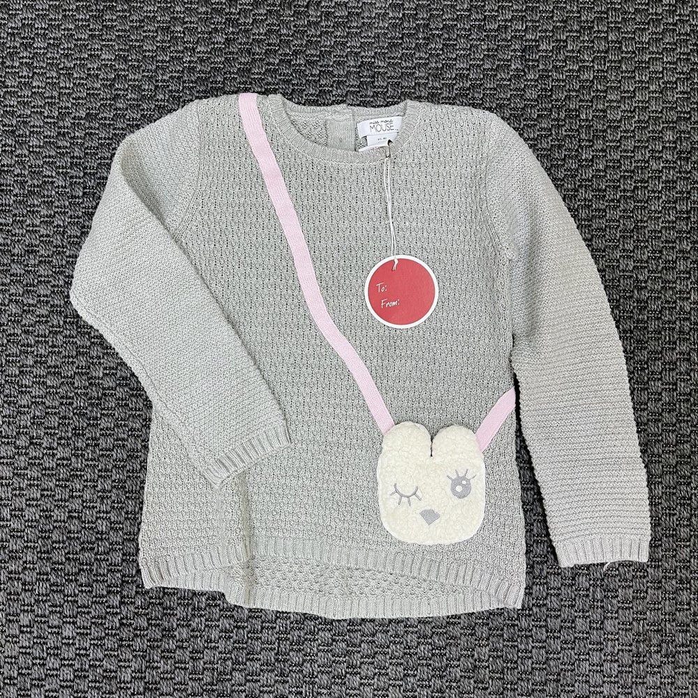 Miss Mona Mouse Gri Kazak Etiketli 3-4 yaş
