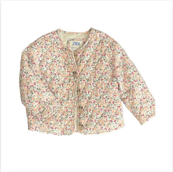 Zar Çiçekli Ceket 3 4 yaş