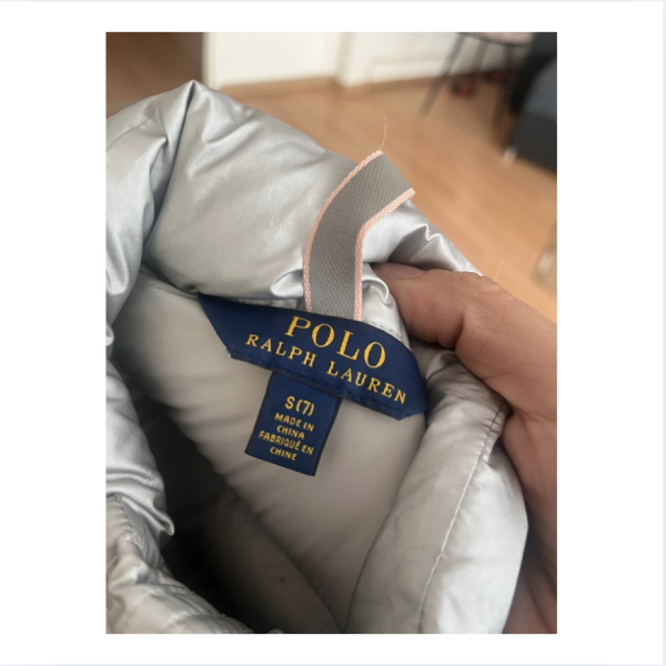 Ralph Lauren Gri yelek 7 yaş