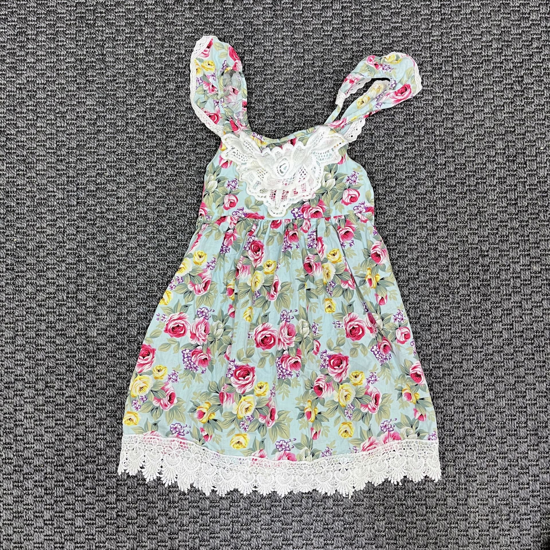 Conda Çiçekli Elbise 5 yaş