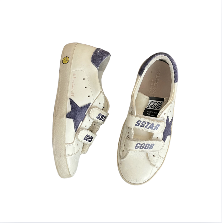 Golden Goose Lacivert Beyaz Ayakkabılar 32 numara