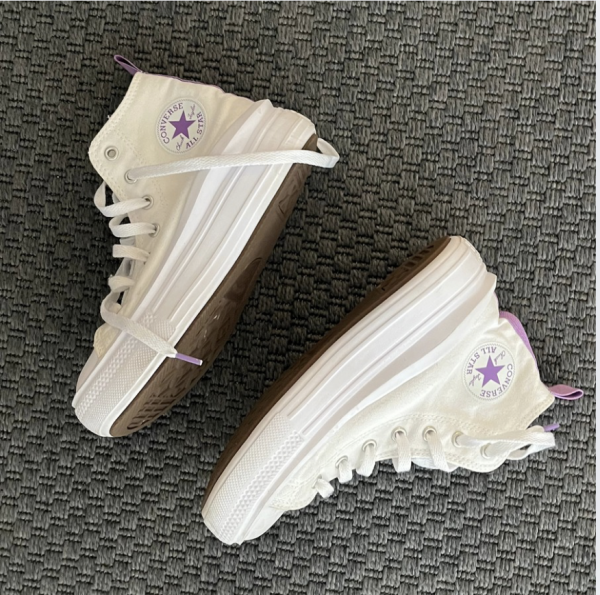 Converse Beyaz Bilekli Ayakkabılar 34 numara