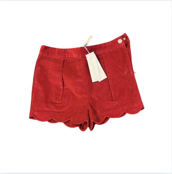 Jacadi Etiketli Bordo Şort 8 yaş