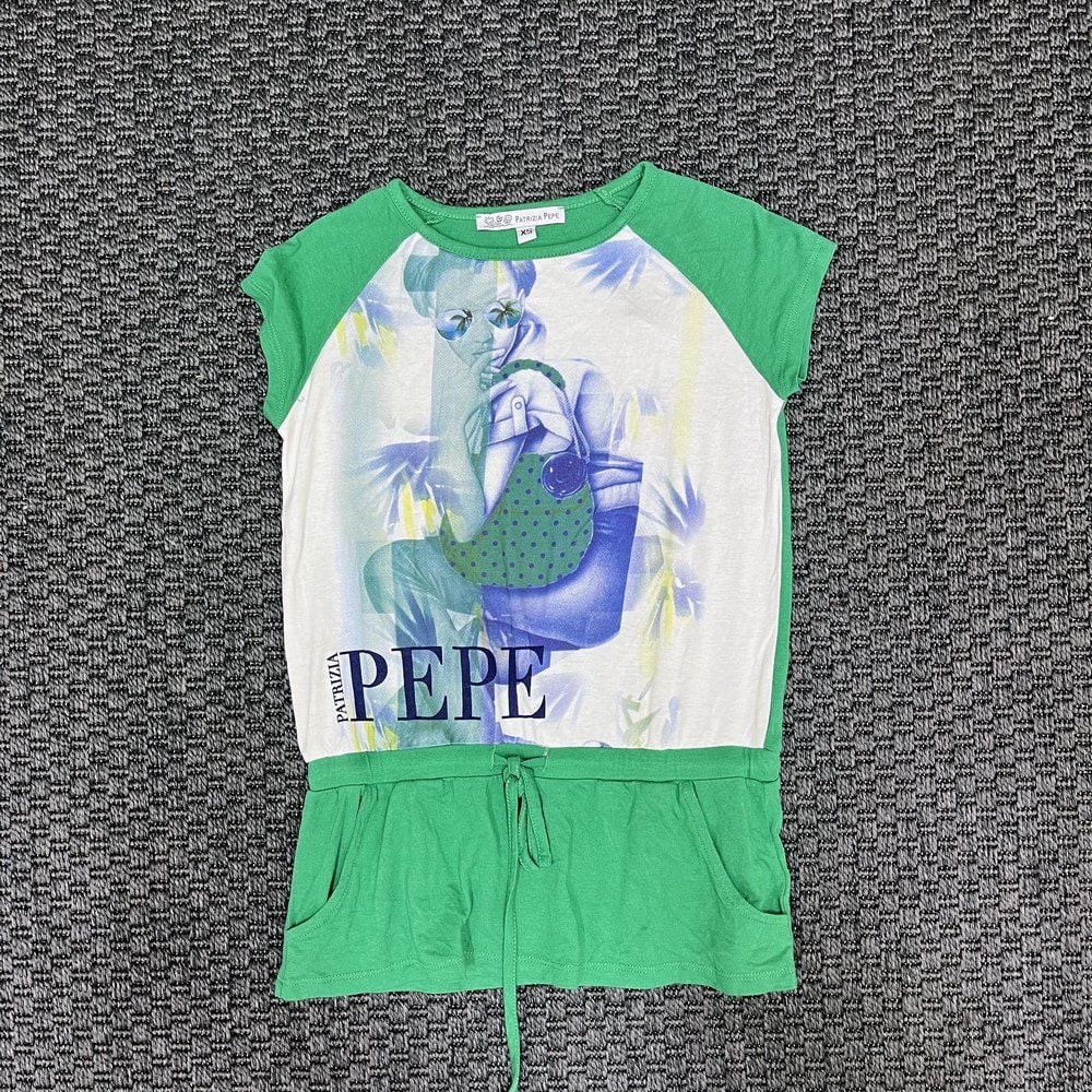 Patrızıa Pepe Yeşil Elbise XS
