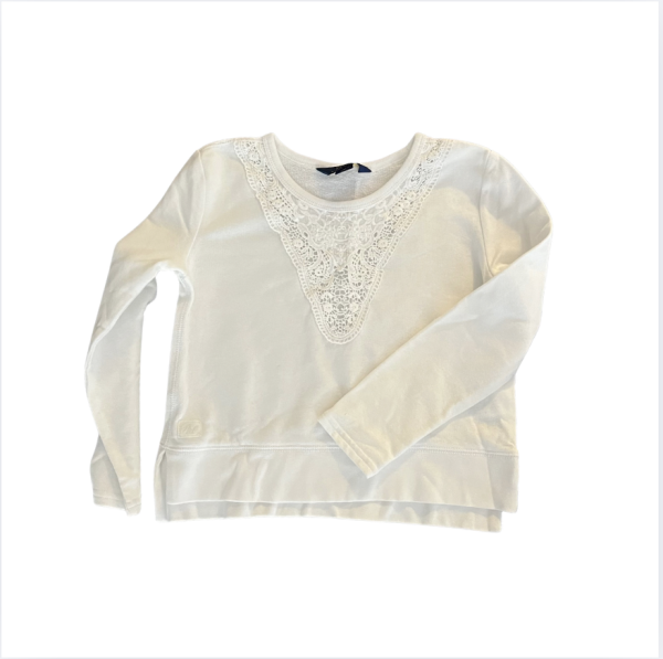 Ralph Lauren Beyaz YazlIk Kazak 7 yaş