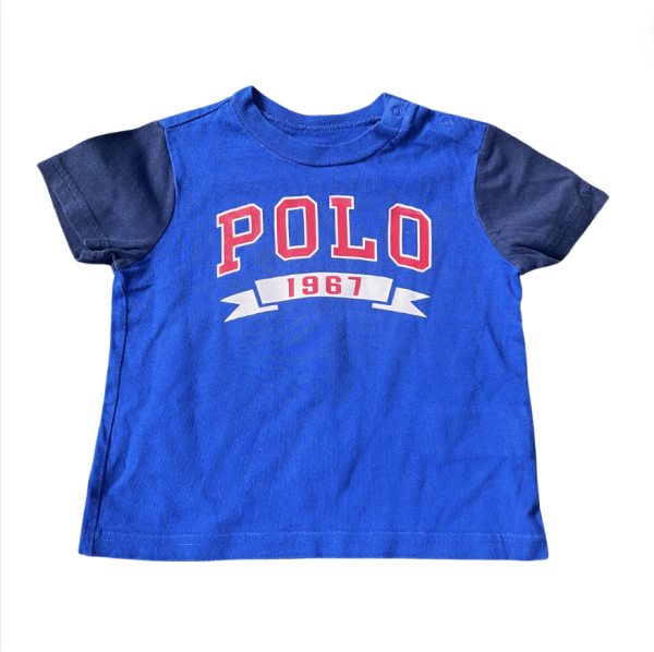 Ralph Lauren Lacivert Mavi Tshirt 12 ay