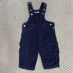 Gucci Lacivert Fitilli Kadife Salopet 3-6 ay