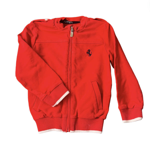 Ferrari Kırmızı İnce Sweatshirt 12 ay