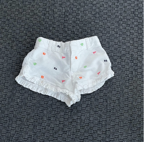 Ralph Lauren Beyaz Şort 12 ay