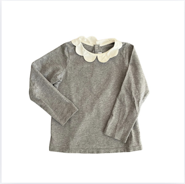 Jacadi Gri Uzun Kollu Tshirt 4 yaş