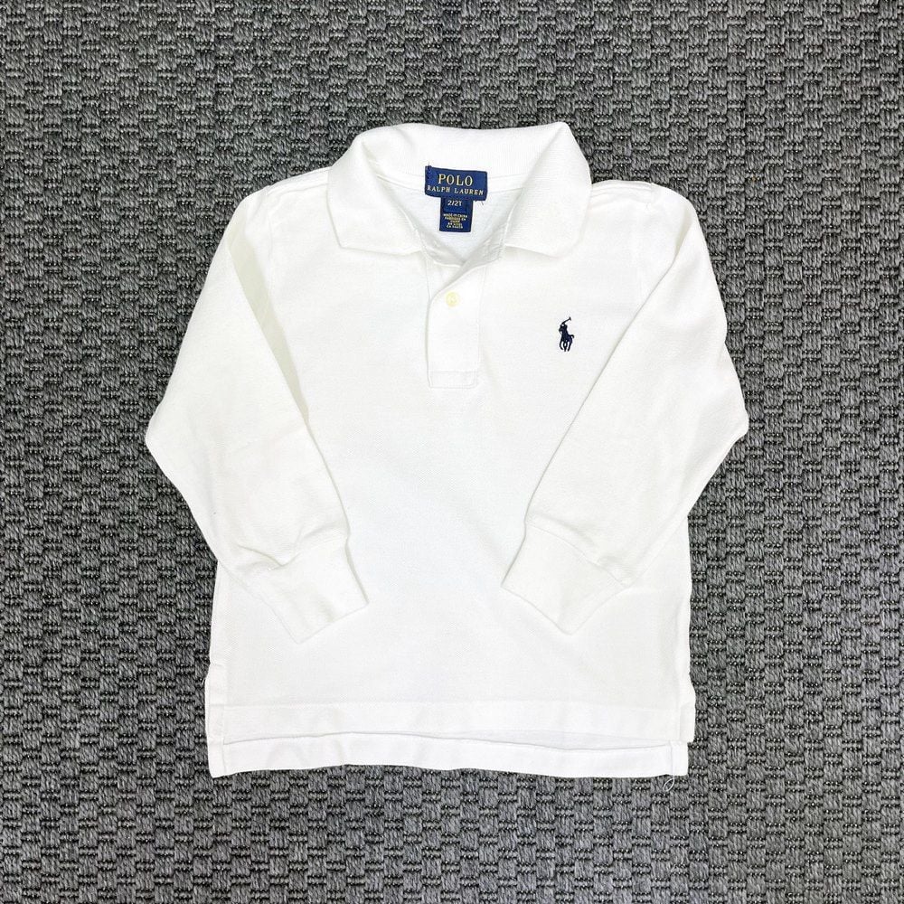 Ralph Lauren Uzun Kollu Beyaz tshirt 2 yaş