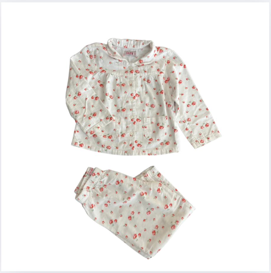 Cath Kids Çiçekli Pijama takımı  2 3 yaş