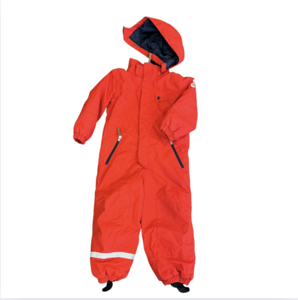 H&M Kırmızı Kayak Tulumu 4 - 5 yaş