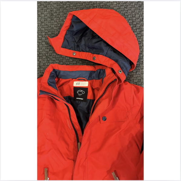 H&M Kırmızı Kayak Tulumu 4 - 5 yaş