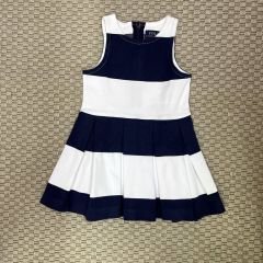 Ralph Lauren Lacivert Beyaz Elbise 2 yaş
