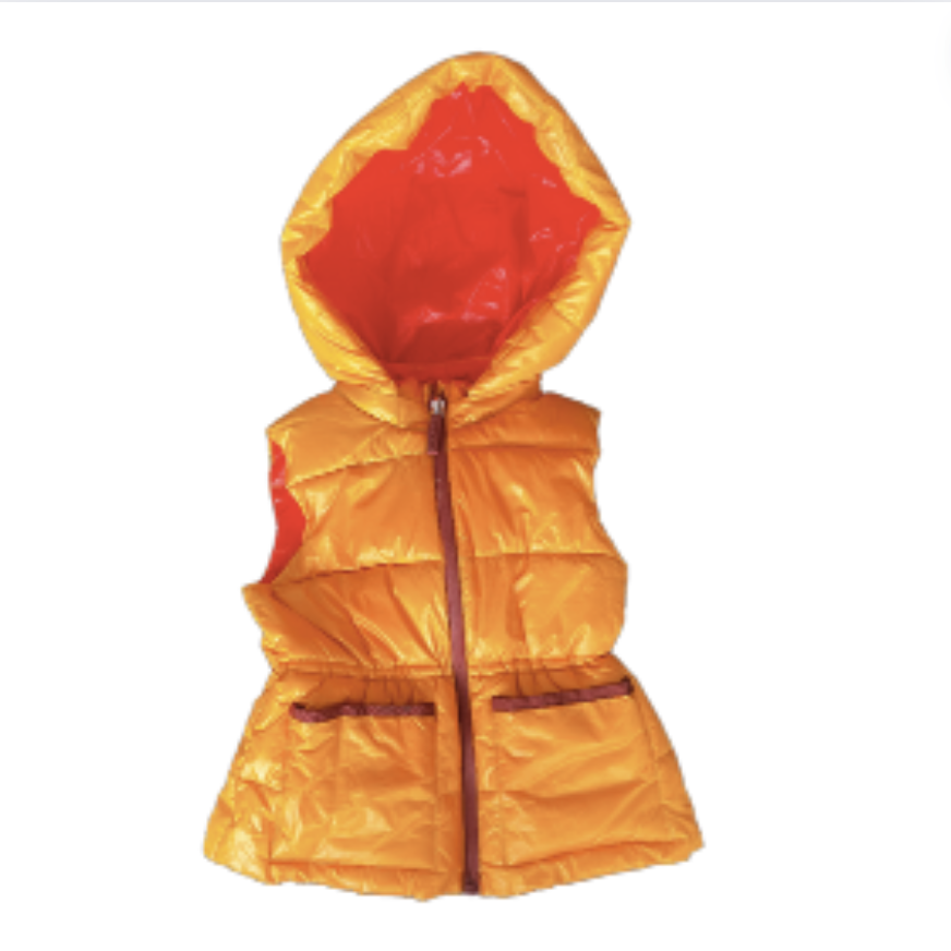 Jacadi Hardal Rengi Puffer Yelek 4 yaş yılbaşı