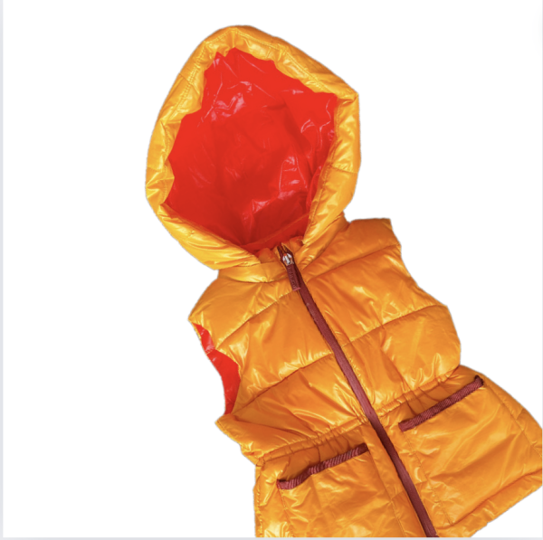 Jacadi Hardal Rengi Puffer Yelek 4 yaş yılbaşı