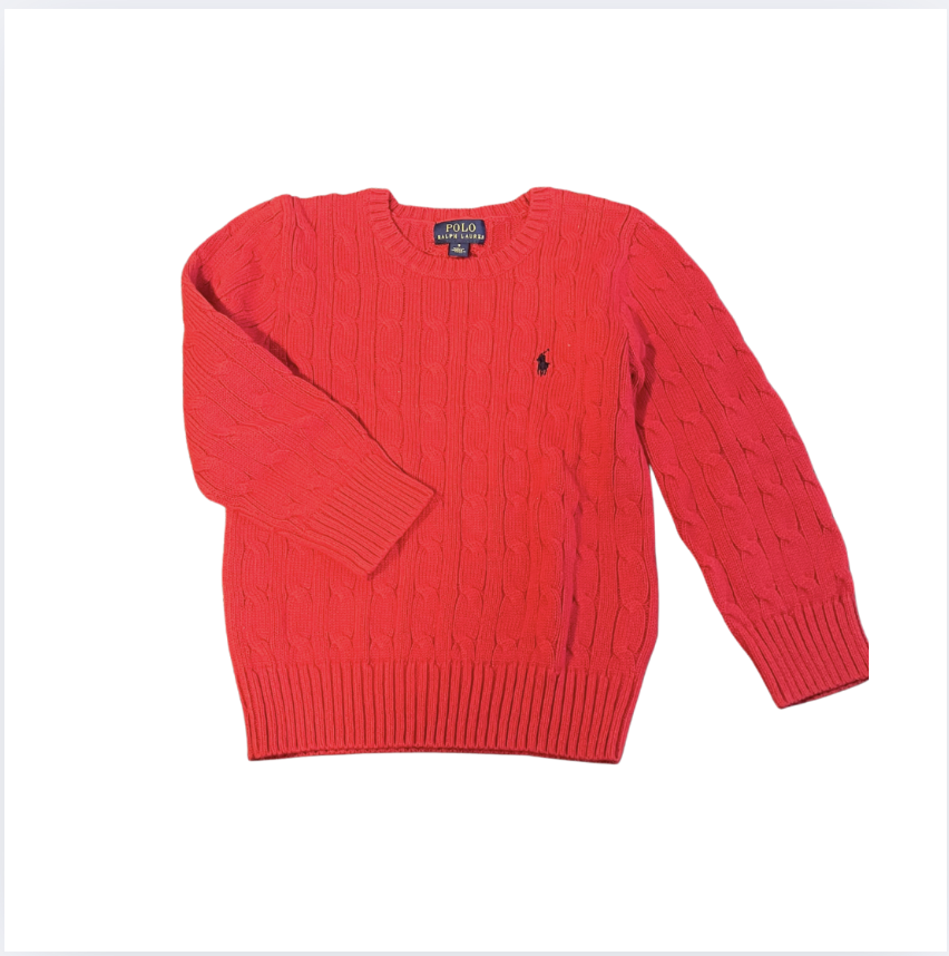 Ralph Lauren Kırmızı Kazak 5 yaş