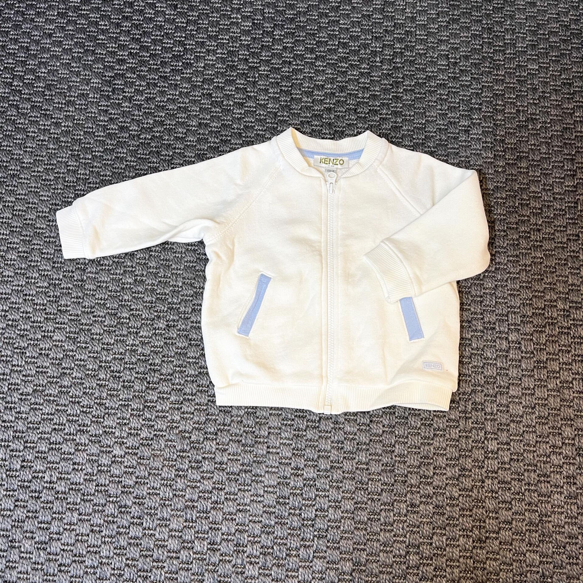 Kenzo Mavi Beyaz Sweatshirt 6 ay