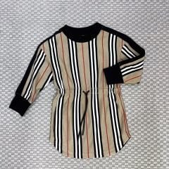 Burberry Desenli Elbise 3 yaş