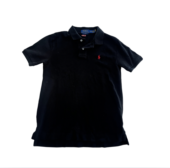 Ralph Lauren Siyah Polo Yaka T shirt 10 12 yaş