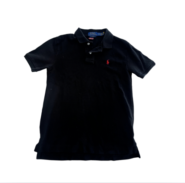 Ralph Lauren Siyah Polo Yaka T shirt 10 12 yaş