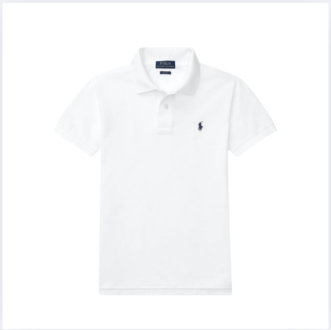 Ralph Lauren Beyaz Polo Yaka Tshirt 10 12 yaş
