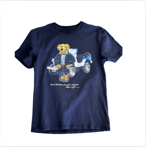 Ralph Lauren Lacivert tshit 10 12 yaş