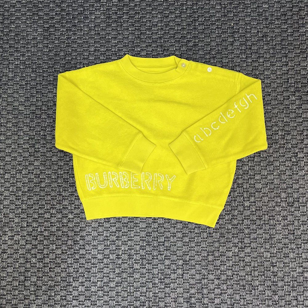 Burberry Sarı Sweatshirt 4 yaş