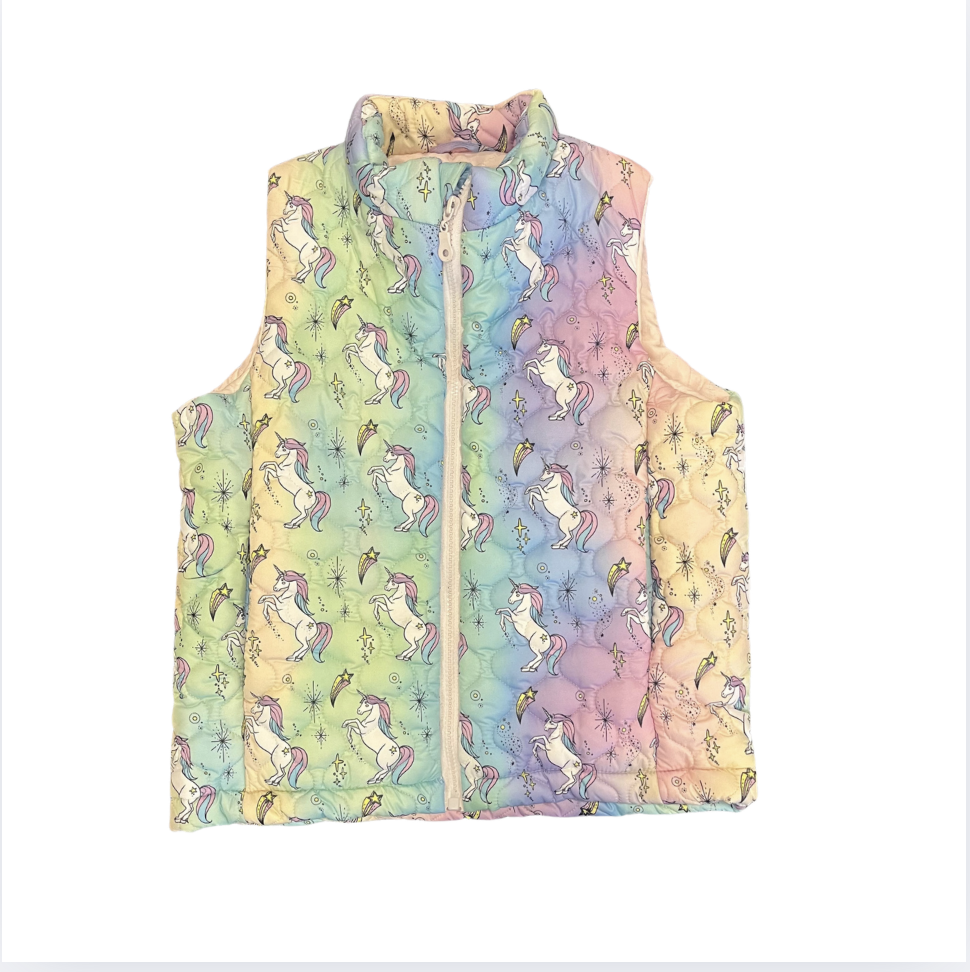 Miss Muse Unicorn lu yelek 9 10 yaş