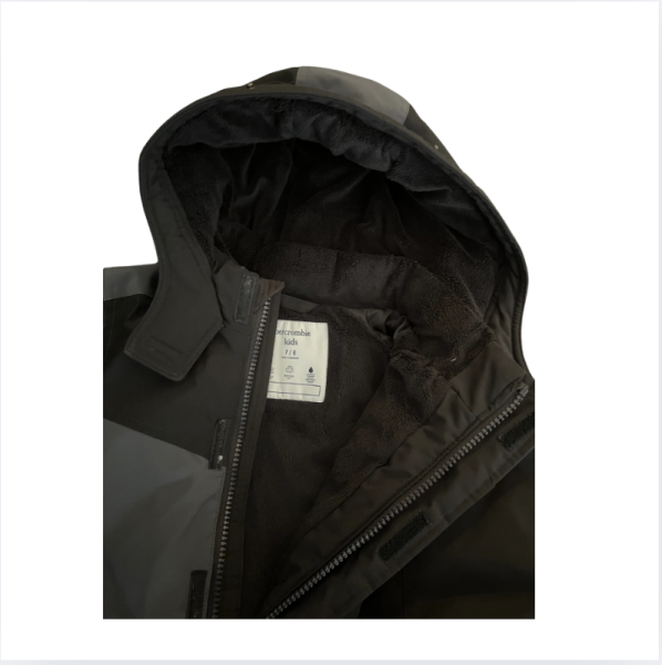 Abercrombie siyah kayak montu 7 8 yaş